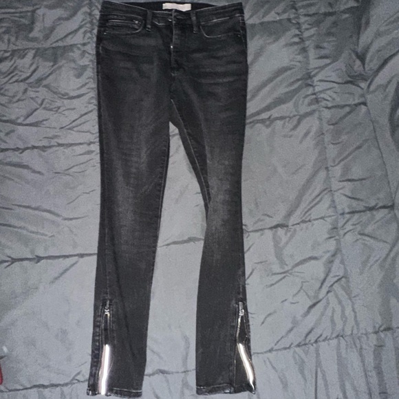 Athleta Sculptek High-Rise Women’s Jeans, size 6, black with zipper - Picture 6 of 6